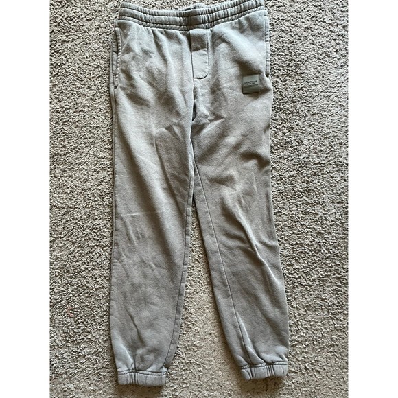 H&M Joggers Sweatpants Les Artisan Small Gray Slim Fit - Picture 1 of 6